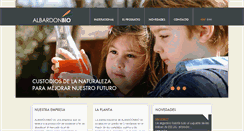 Desktop Screenshot of albardonbio.com